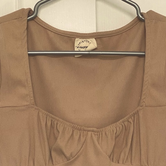 Tops - Hudson’s Bay Brown square neck top